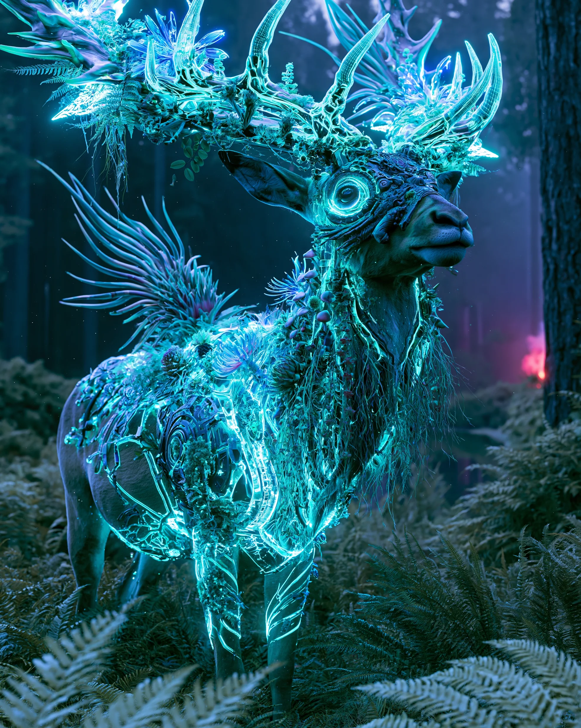 Bioluminescent Stag